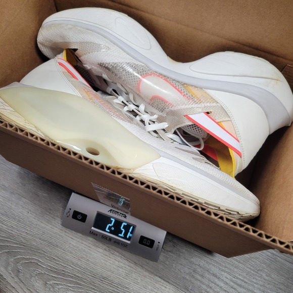 Nike N110 D/MS/X Phantom White‎ Vast Gray Men's Size 15 AT5405-002 - Picture 10 of 10